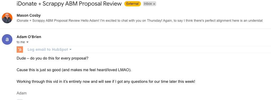 Adam O'Brien screenshot