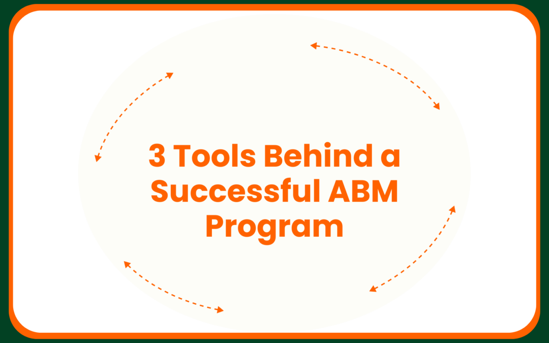 3 Tools Behind a Successful ABM Program