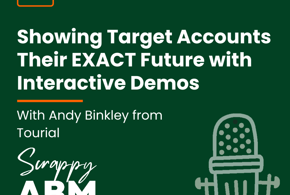 Episode 25 – Showing Target Accounts Their EXACT Future with Interactive Demos w/ Andy Binkley from Tourial