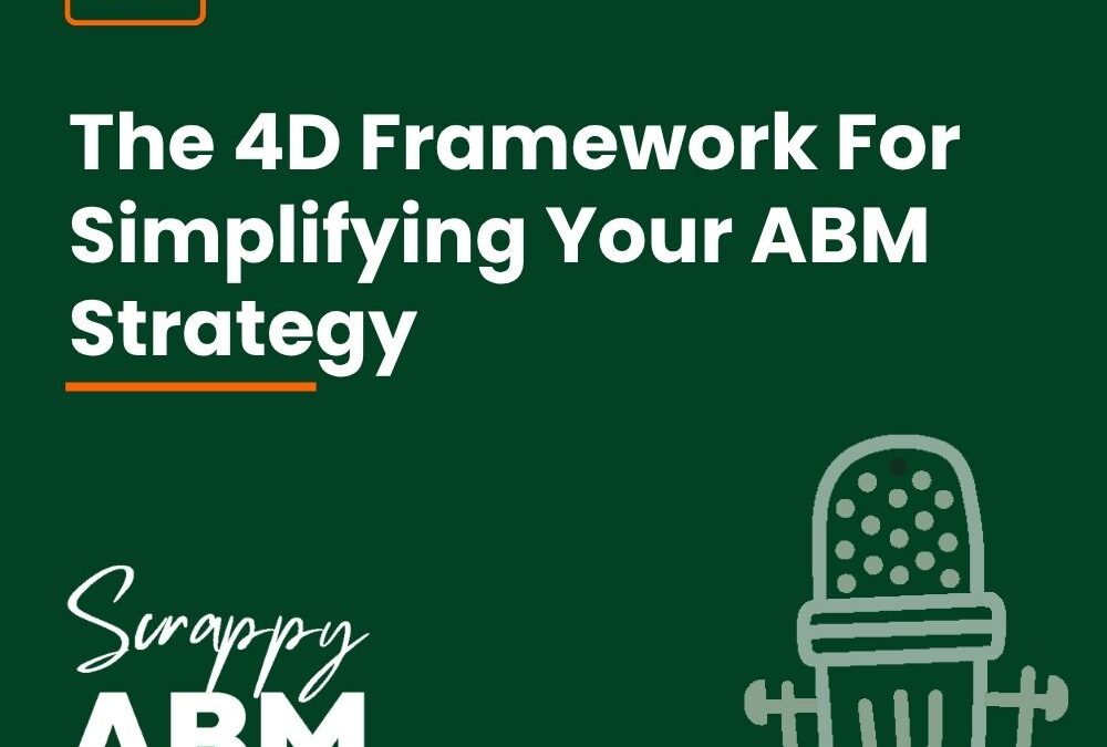 Episode 65 – The 4D Framework For Simplifying Your ABM Strategy