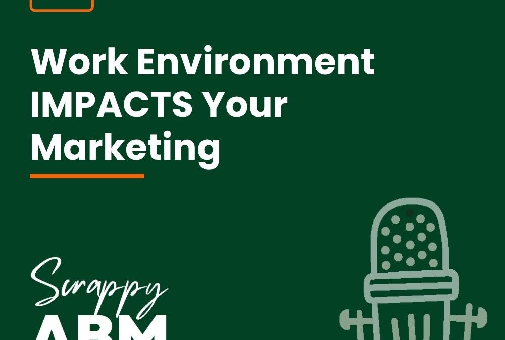 Episode 57 – Work Environment IMPACTS Your Marketing