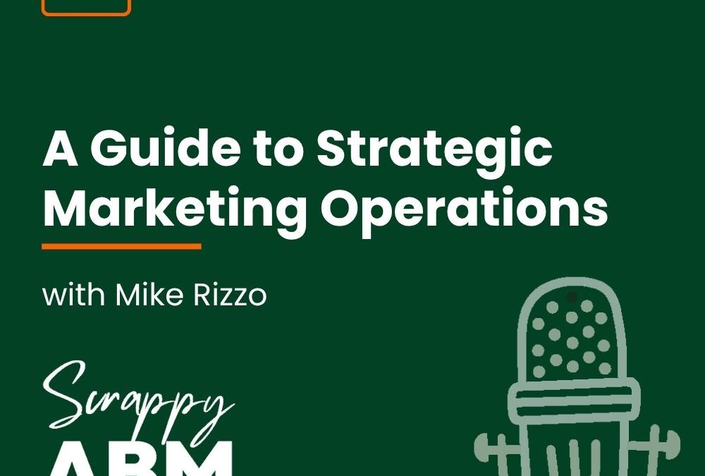 Episode 60 – A Guide to Strategic Marketing Operations With Mike Rizzo