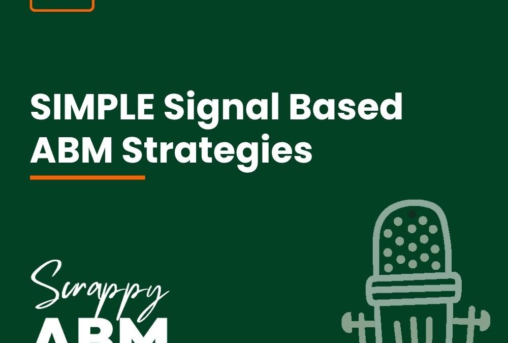 Episode 79 – SIMPLE Signal Based ABM Strategies