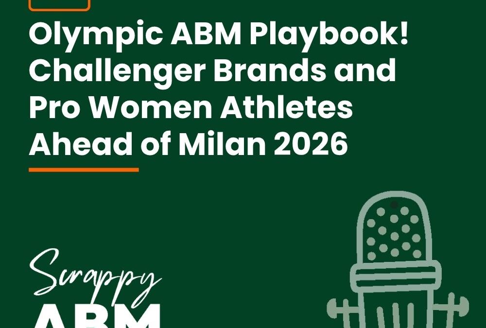 Episode 164 – Olympic ABM Playbook! Challenger Brands and Pro Women Athletes Ahead of Milan 2026 🥇