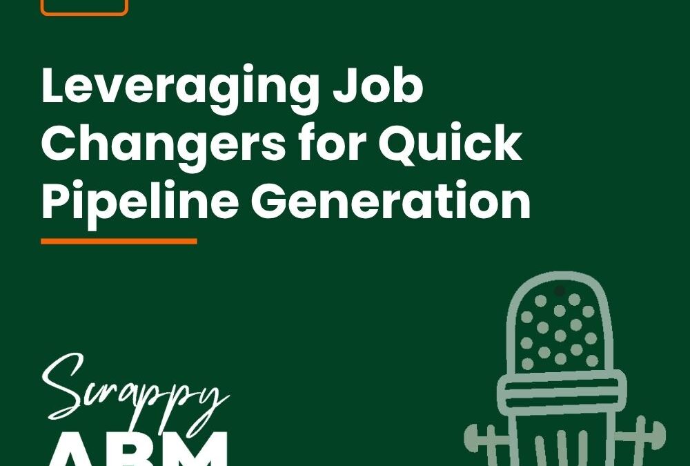 Episode 101 – Leveraging Job Changers for Quick Pipeline Generation