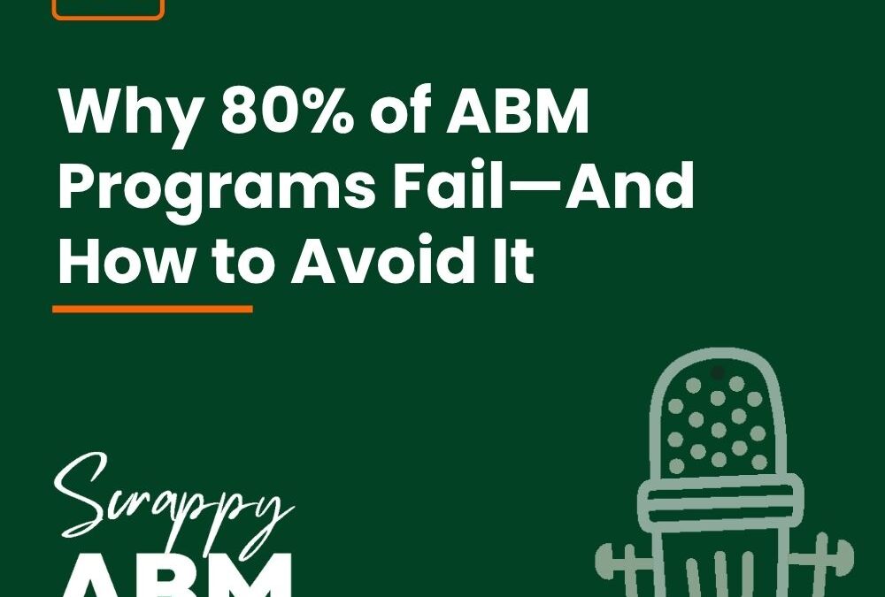 Episode 188 – Why 80% of ABM Programs Fail—And How to Avoid It