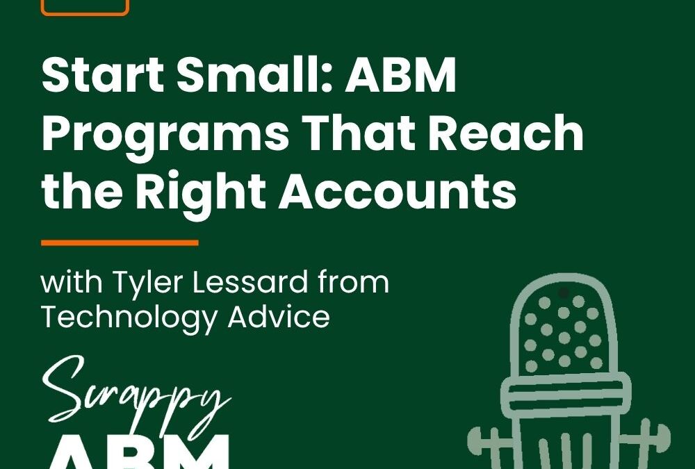 Episode 229 – Start Small: ABM Programs That Reach the Right Accounts (with Tyler Lessard from Technology Advice)