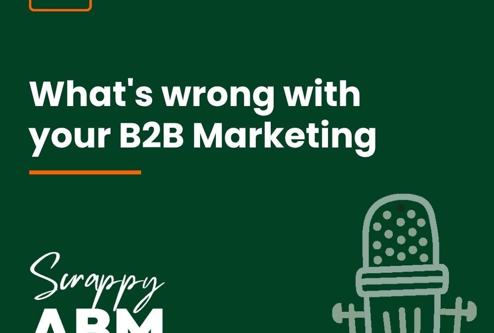 Episode 232 – What’s wrong with your B2B Marketing