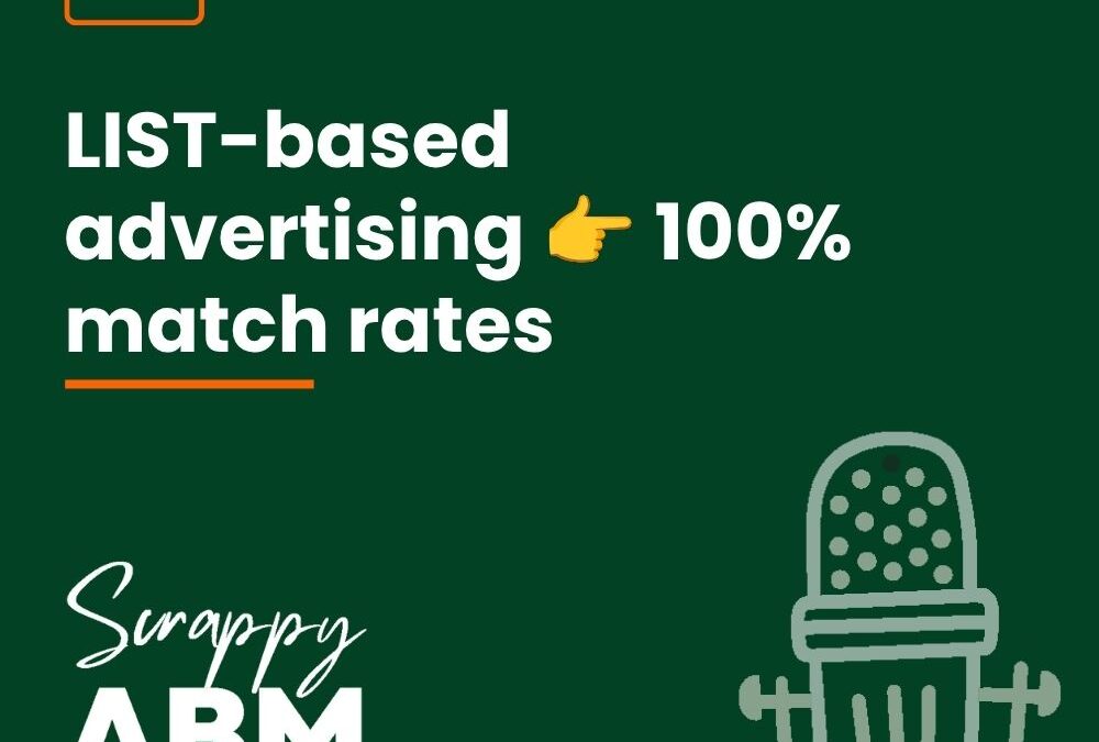 Episode 235 – LIST-based advertising 👉 100% match rates
