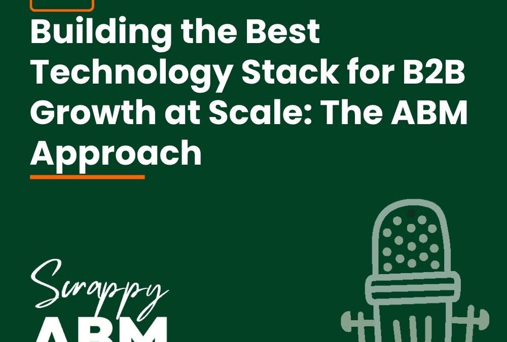 Episode 113 – Building the Best Technology Stack for B2B Growth at Scale: The ABM Approach