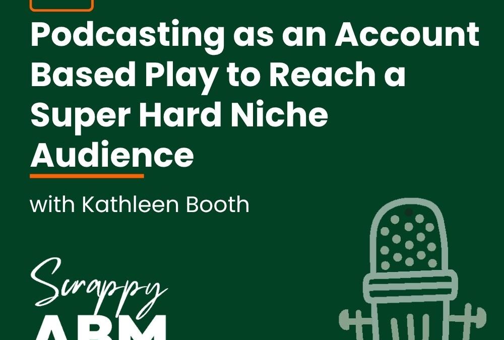 Episode 243 – Podcasting as an Account Based Play to Reach a Super Hard Niche Audience (with Kathleen Booth)