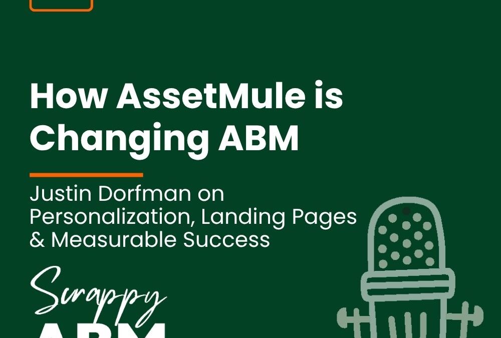 Episode 140 – How AssetMule is Changing ABM: Justin Dorfman on Personalization, Landing Pages & Measurable Success